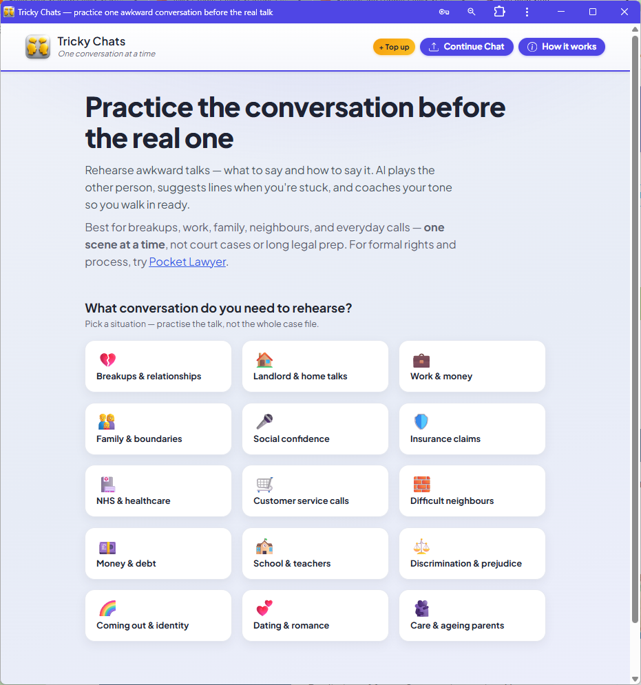 Tricky Chats